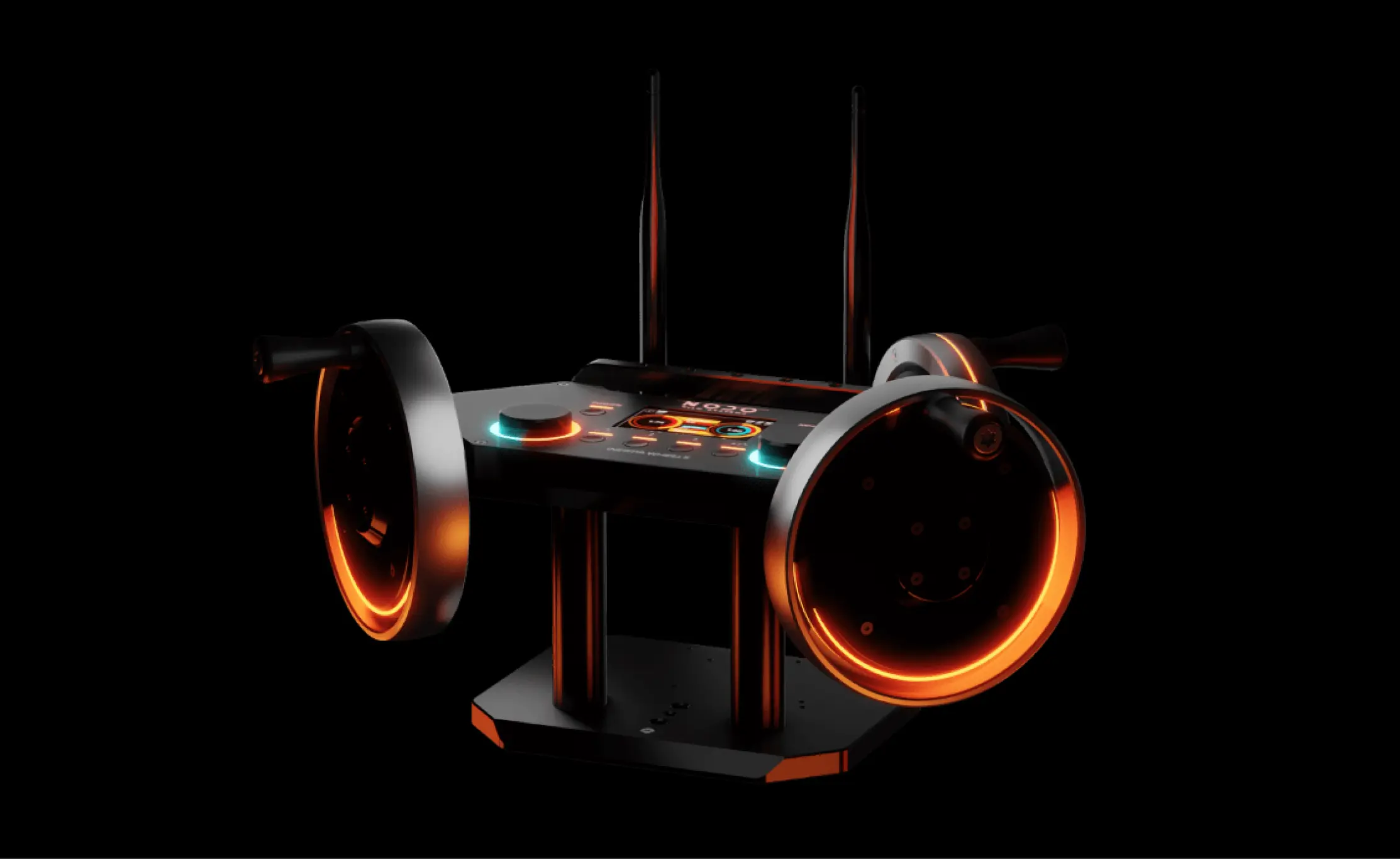 3D model of the cinematography equipment, Inertia Wheels MAX by NODO