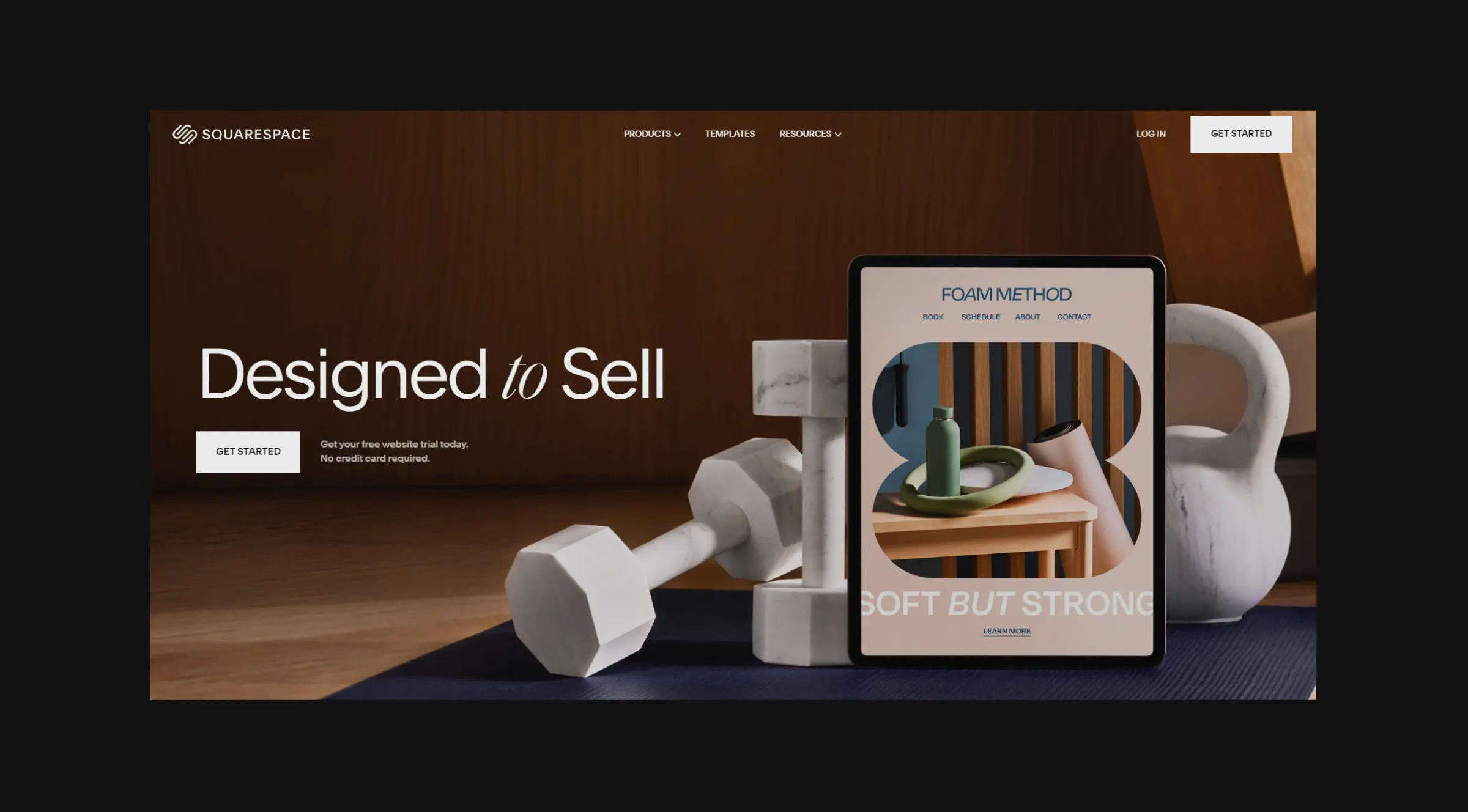 Squarespace website builder  