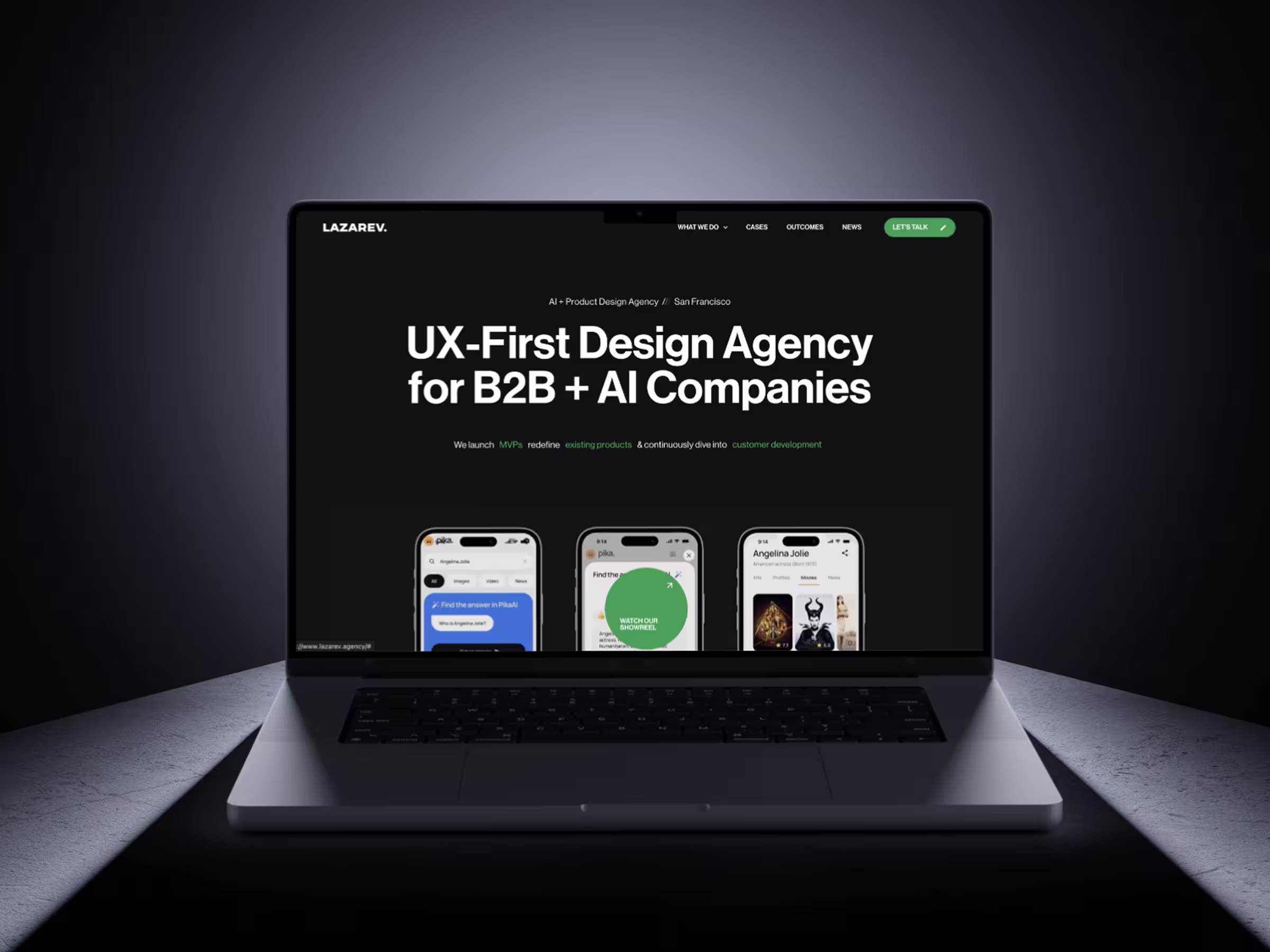Ecommerce web design studio - Lazarev.