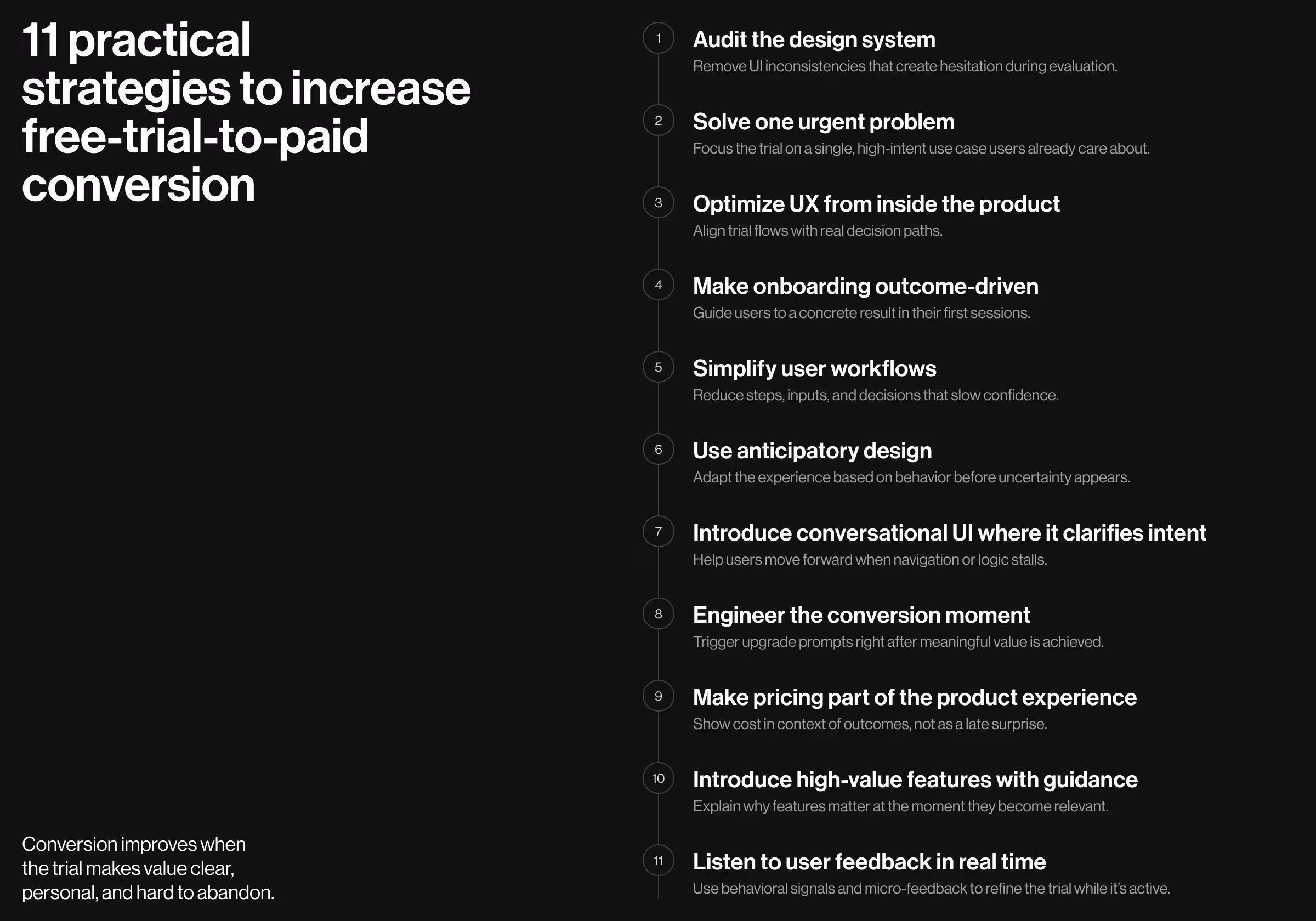 Comparison chart illustrating active versus passive user engagement strategies across interaction level, retention impact, personalization, and product experience.